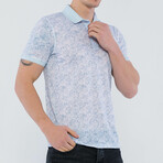 Jax Polo Shirt Short Sleeve // Blue (3XL)