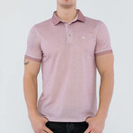 Allen Polo Shirt Short Sleeve // Powder Pink (XL)