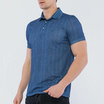 Oskar Polo Shirt Short Sleeve // Navy (L)