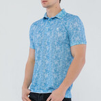 Fabian Polo Shirt Short Sleeve // Blue (2XL)