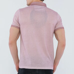 Allen Polo Shirt Short Sleeve // Powder Pink (L)