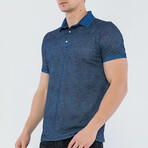 Haider Polo Shirt Short Sleeve // Navy (S)