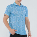Fabian Polo Shirt Short Sleeve // Blue (S)