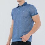 Byron Polo Shirt Short Sleeve // Indigo (M)