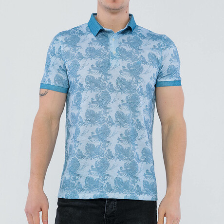 Edwin Polo Shirt Short Sleeve // Blue (S)