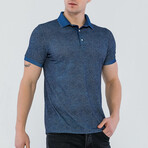 Haider Polo Shirt Short Sleeve // Navy (M)