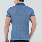 Byron Polo Shirt Short Sleeve // Indigo (2XL)