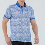 Ronnie Polo Shirt Short Sleeve // Blue (3XL)