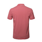 Desert Horizon Polo Shirts // Red + White (M)