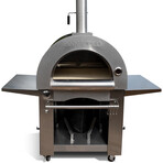 Pinnacolo Ibrido (Hybrid) Gas Wood Pizza Oven