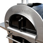 Pinnacolo Ibrido (Hybrid) Gas Wood Pizza Oven