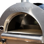 Pinnacolo Ibrido (Hybrid) Gas Wood Pizza Oven