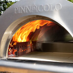 Pinnacolo Ibrido (Hybrid) Gas Wood Pizza Oven