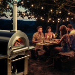 Pinnacolo Ibrido (Hybrid) Gas Wood Pizza Oven