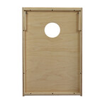 Mahogany Wood // 4' x 2' Cornhole Board Set