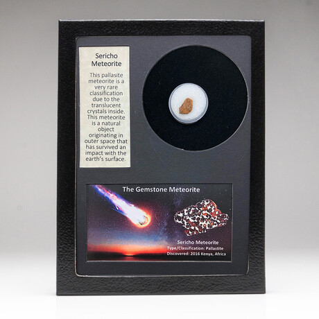 Genuine Sericho Meteorite in Display Box