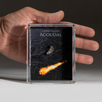 Agondal Meteorite in Acrylic Display Box