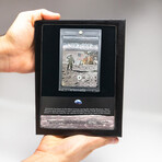 Moon Rock Lunar Meteorite In Display Box