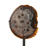 Agate Slice on Stand // Large