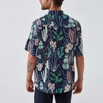 Joshua Button Down Shirt // Navy (XL)