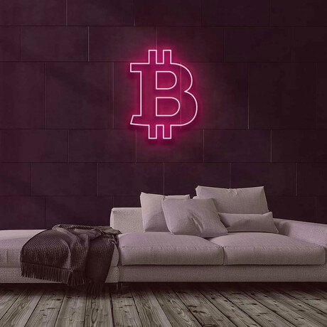 Bitcoin // Large (Red)
