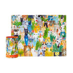 Cat Plant Exchange // 500 Piece Jigsaw Puzzle