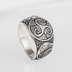 Silver Trixel Ring (6)