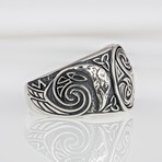 Silver Trixel Ring (6)