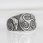 Silver Trixel Ring (6)
