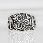 Silver Trixel Ring (6)