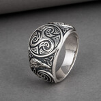 Silver Trixel Ring (6)
