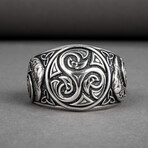 Silver Trixel Ring (6)