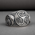Silver Trixel Ring (6)