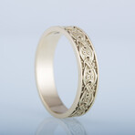14K Gold Ring with Scandinavian Ornament (8)
