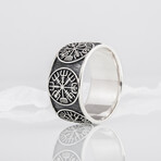 Vegvisir Silver Norse Ring (6)