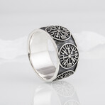 Vegvisir Silver Norse Ring (6)
