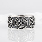 Vegvisir Silver Norse Ring (6)