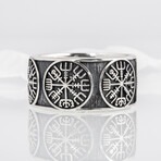 Vegvisir Silver Norse Ring (6)