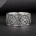 Vegvisir Silver Norse Ring (6)