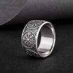 Vegvisir Silver Norse Ring (6)