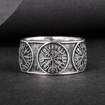 Vegvisir Silver Norse Ring (6)