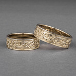 14K Gold Norse Ornament Ring (6)