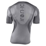 Iron-Ic // T-Shirt 5.0 // Silver + Gray (S-M)