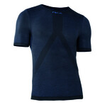 Iron-Ic // T-Shirt Evo 4.1 // Black + Blue (S-M)