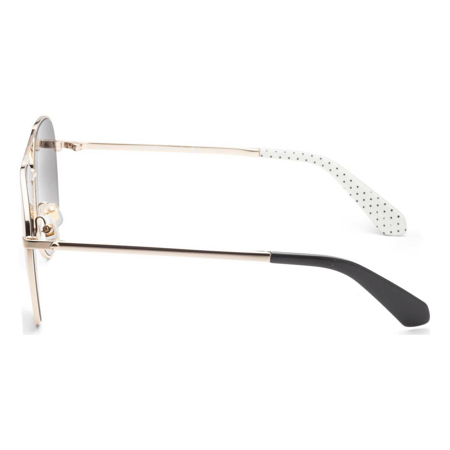 Women's Isla Sunglasses // Gold + Black + Gray Gradient Kate Spade