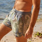 4.5" Swim Trunks // Vintage Camo (2XL)