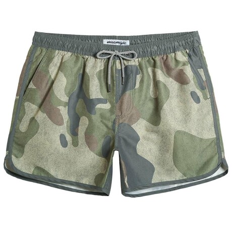 4.5" Swim Trunks // Vintage Camo (XS)