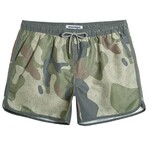 4.5" Swim Trunks // Vintage Camo (2XL)