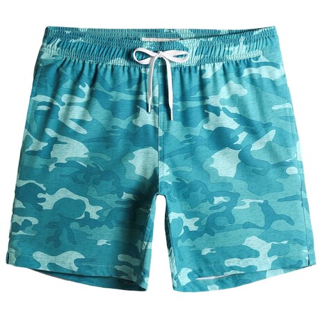 7" Swim Trunks // Stretch // Green Camo (XS)