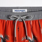 4.5" Swim Trunks // Vintage Stretch // Coconut (L)